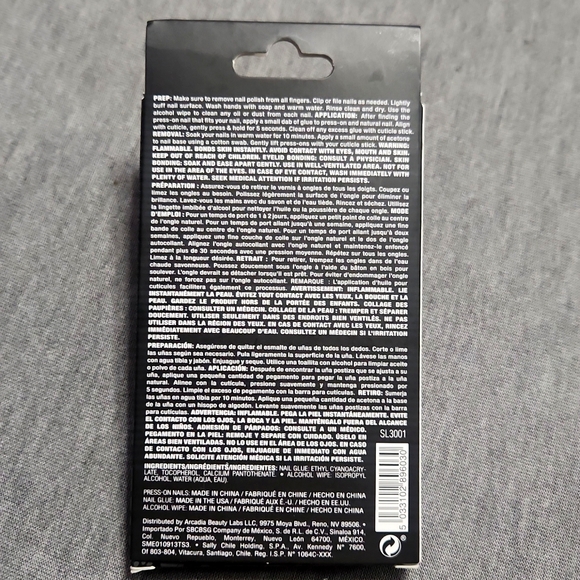 RARE!! Limited Edition Strawberry Leopard 30-Count Press-On Fashion Nails - Picture 3 of 6